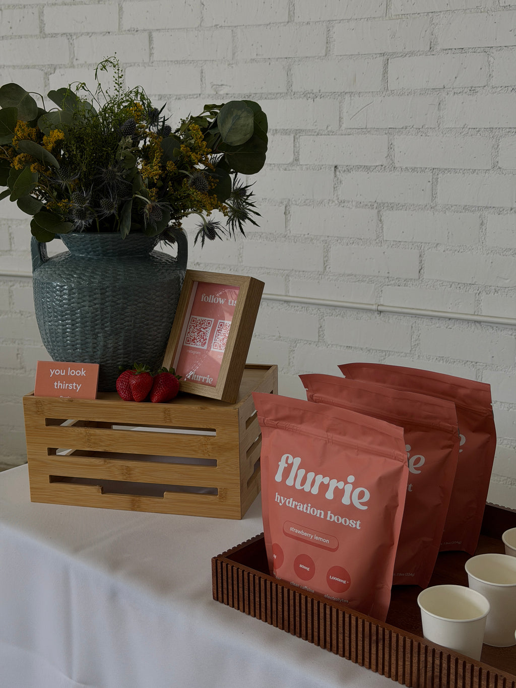 Flurrie Hydration Boost: Strawberry Lemon
